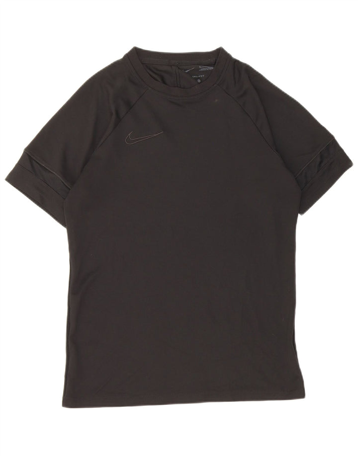 Nike Herren Dri Fit T-Shirt Top Small Schwarz