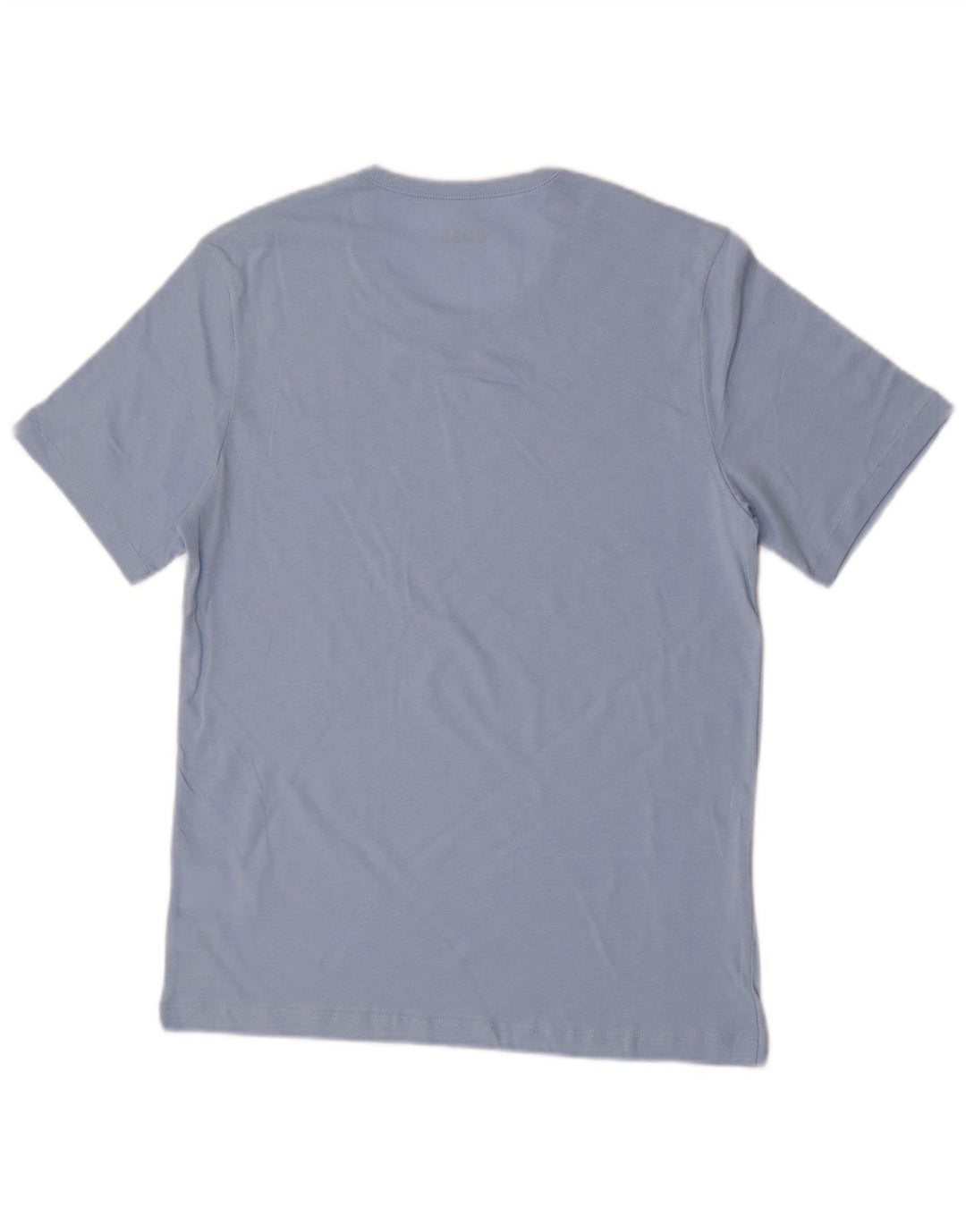 Hugo Boss Herren T-Shirt Top mittelblaue Baumwolle