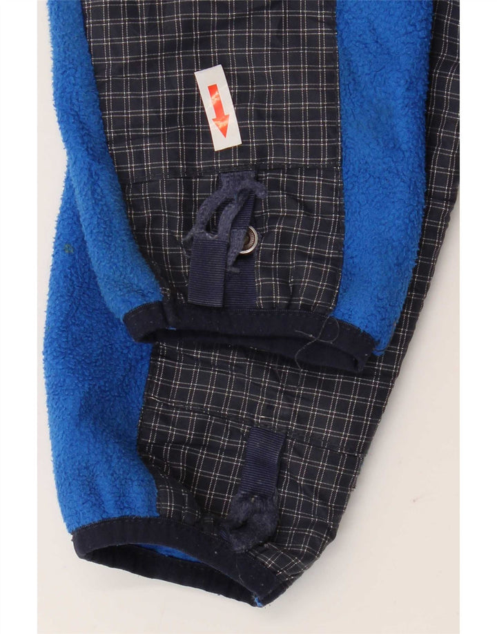 The North Face Jungen-Fleecejacke mit Kapuze, 10–11 Jahre, mittelblau kariert