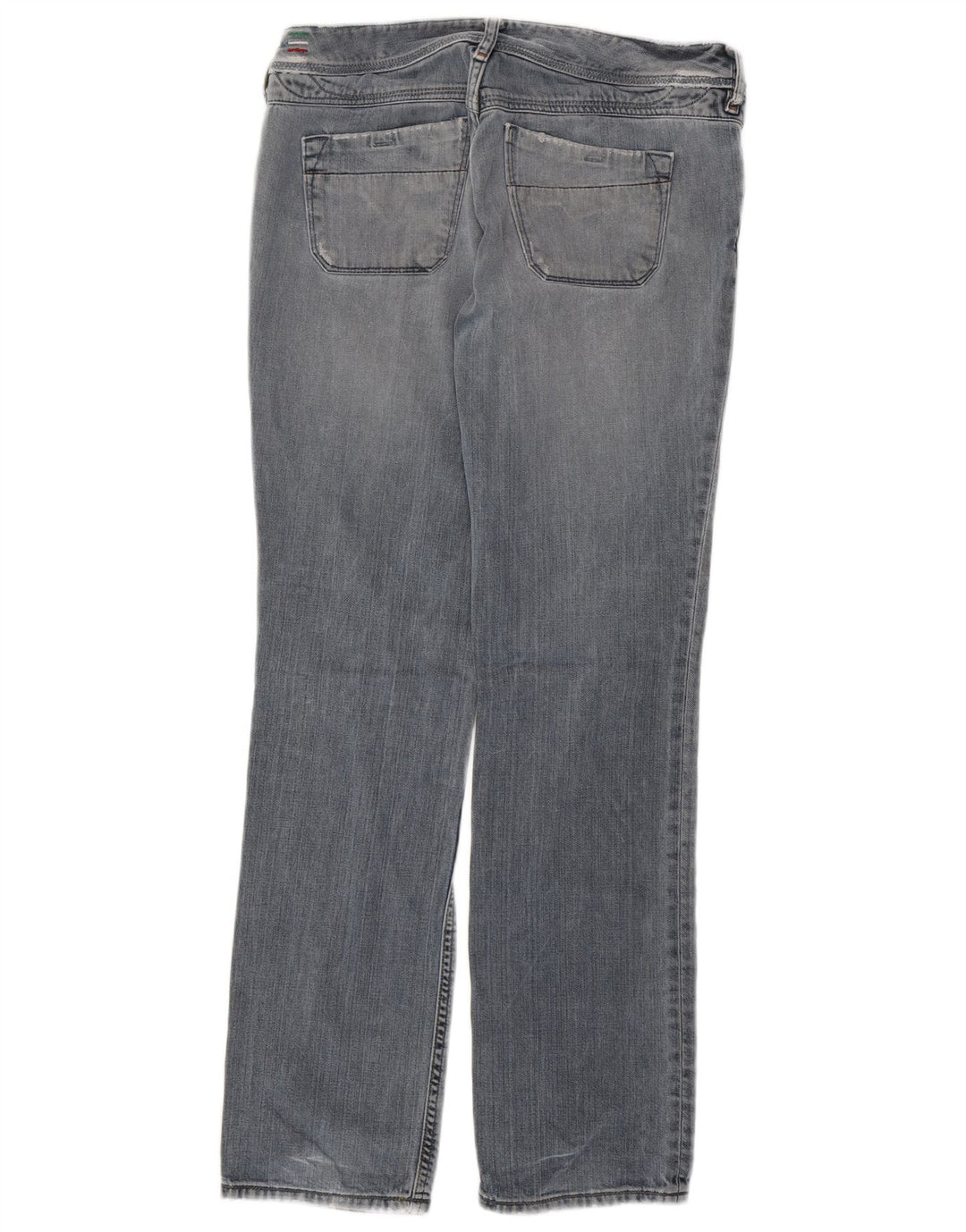 DIESEL Herren Lowky Straight Jeans W31 L32 Blaue Baumwolle