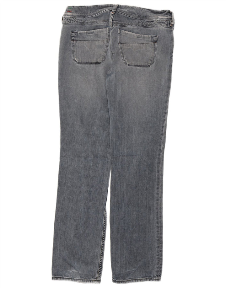 DIESEL Herren Lowky Straight Jeans W31 L32 Blaue Baumwolle