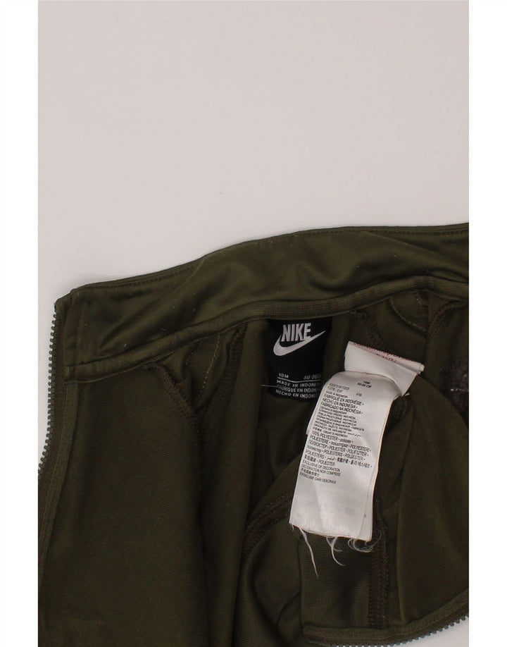 Nike Baby-Jungen-Trainingsanzugoberteil mit Grafik, 12–18 Monate, Khaki, Polyester