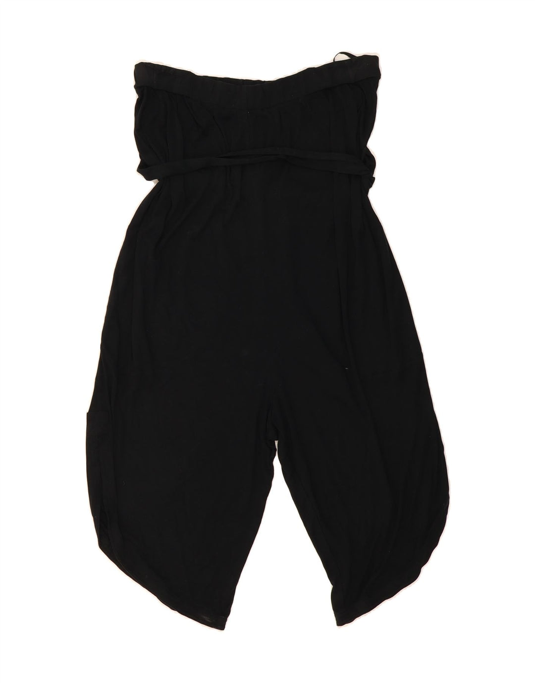 BCBGMAXAZRIA Womens Strapless Jumpsuit UK 12 Medium Black Vintage BCBGMAXAZRIA and Second-Hand BCBGMAXAZRIA from Messina Hembry 