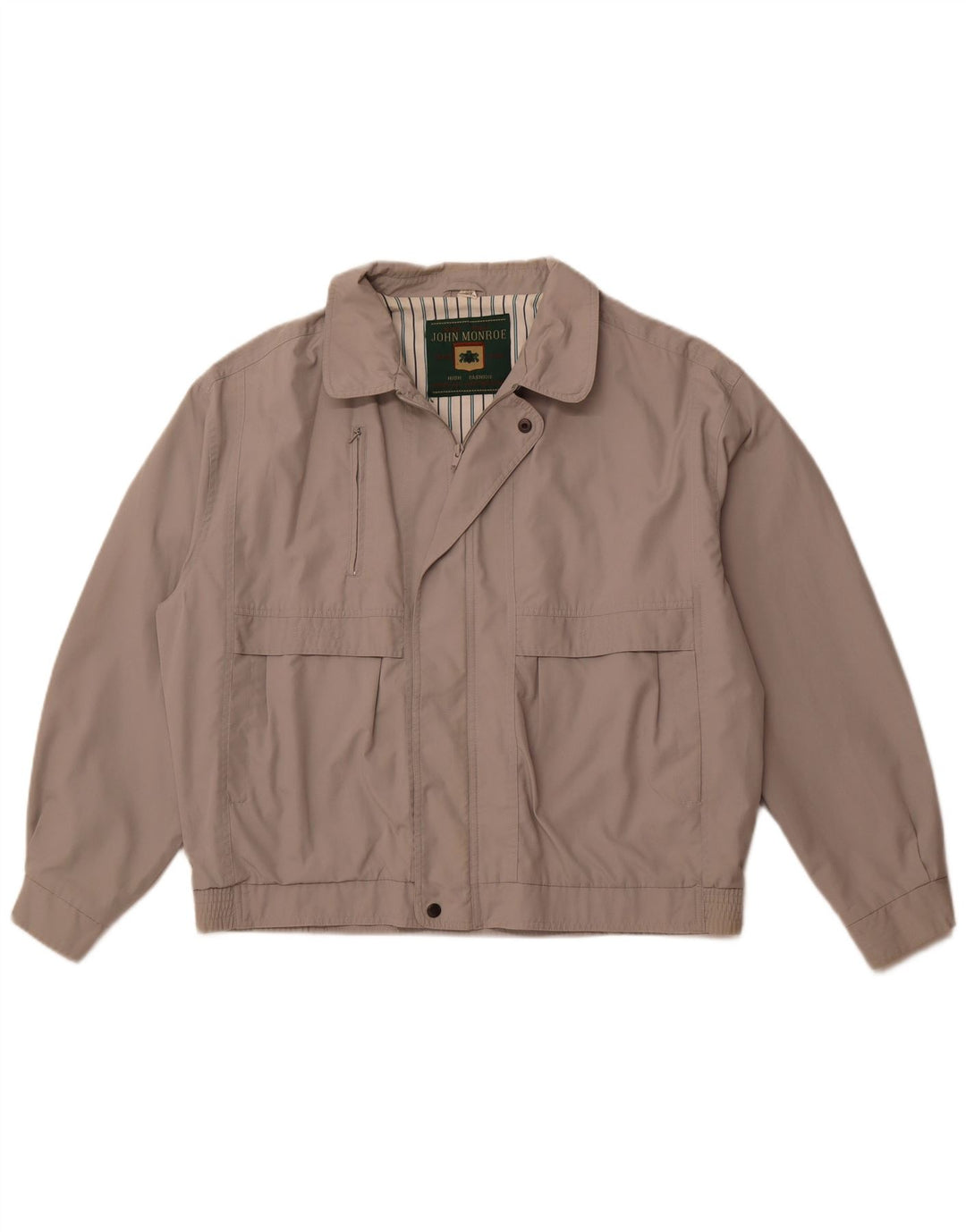 JOHN MONROE Herren Utility Jacke UK 42 XL Grau Polyester