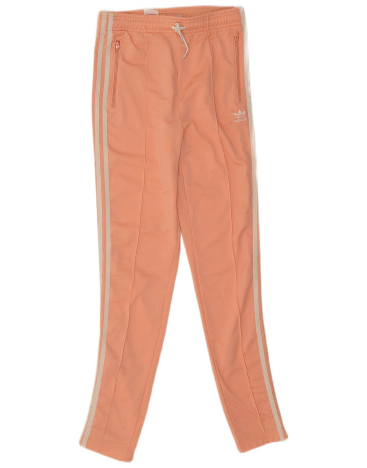 Adidas Mädchen-Trainingshose, 14–15 Jahre, orange, Polyester