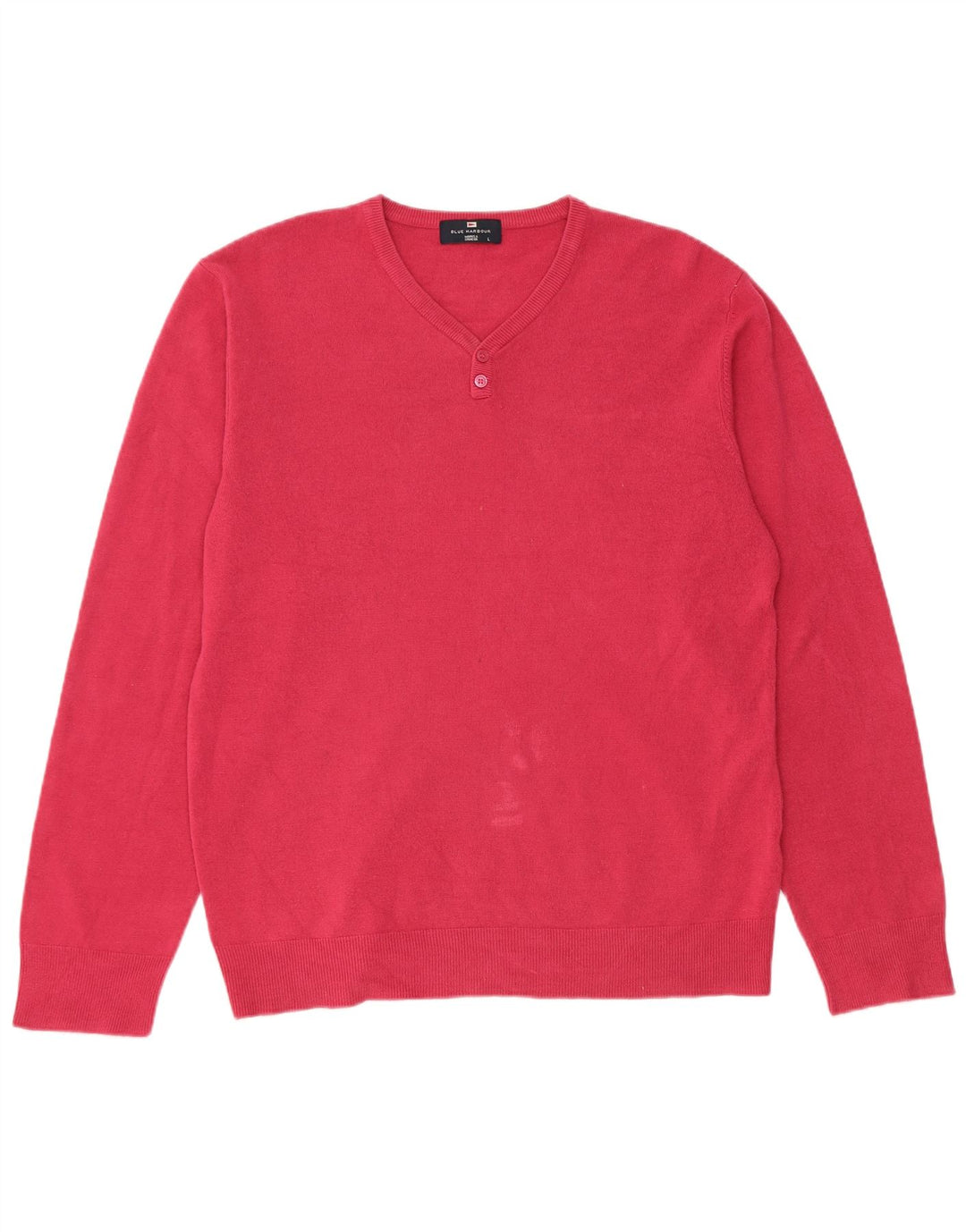 Marks & Spencer Damen-Pullover mit V-Ausschnitt, Gr. 16, Rosa