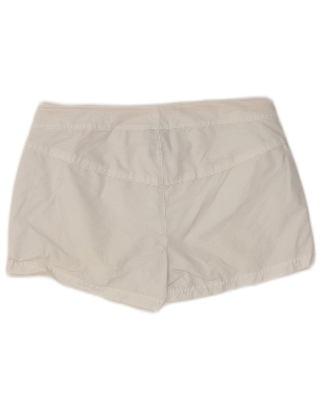 NIKE Damen Freizeitshorts UK 12 Medium W32 Weiß