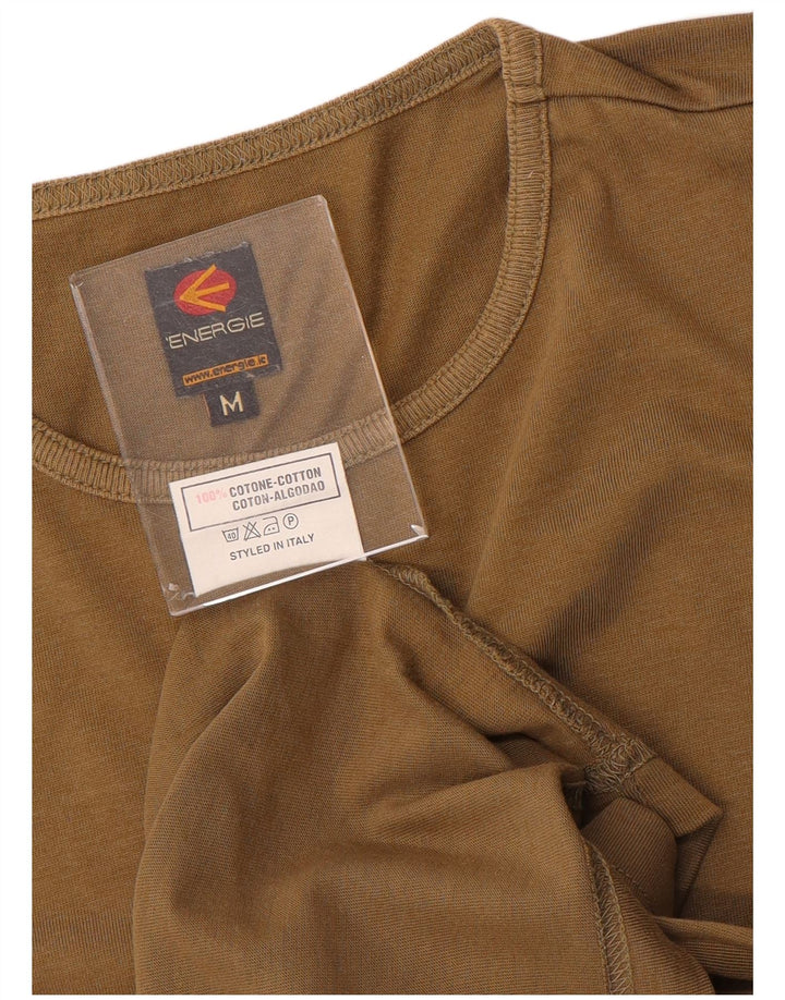 Energie Herren T-Shirt Top mittelbeige Baumwolle