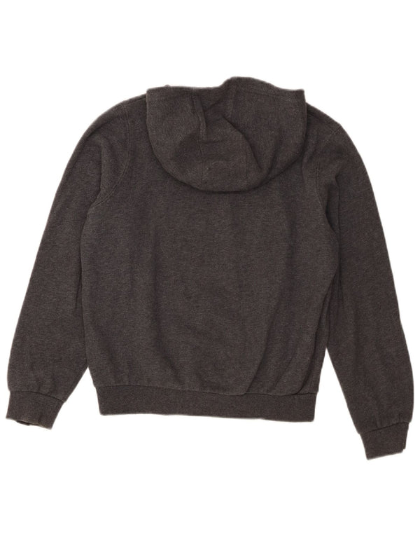 Ellesse Mädchen-Kapuzenpullover mit Grafik, 10–11 Jahre, graue Baumwolle