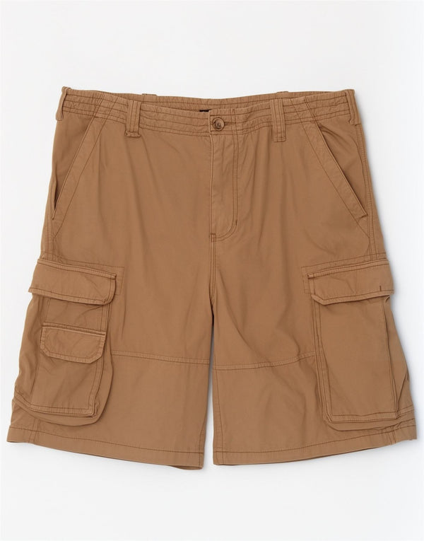Best Company Herren Regular Cargo Shorts XL W34 Beige Baumwolle