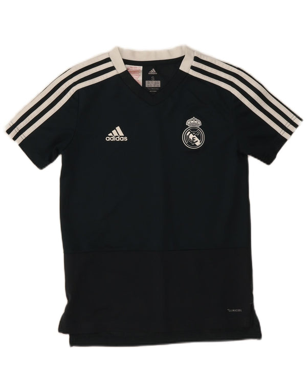 Adidas Jungen Real Madrid Graphic T-Shirt Top 9–10 Jahre, grünes Polyester
