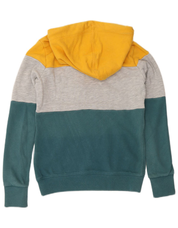 Superdry Damen-Kapuzenpullover mit Grafik, UK 6, XS, mehrfarbig, Farbblock