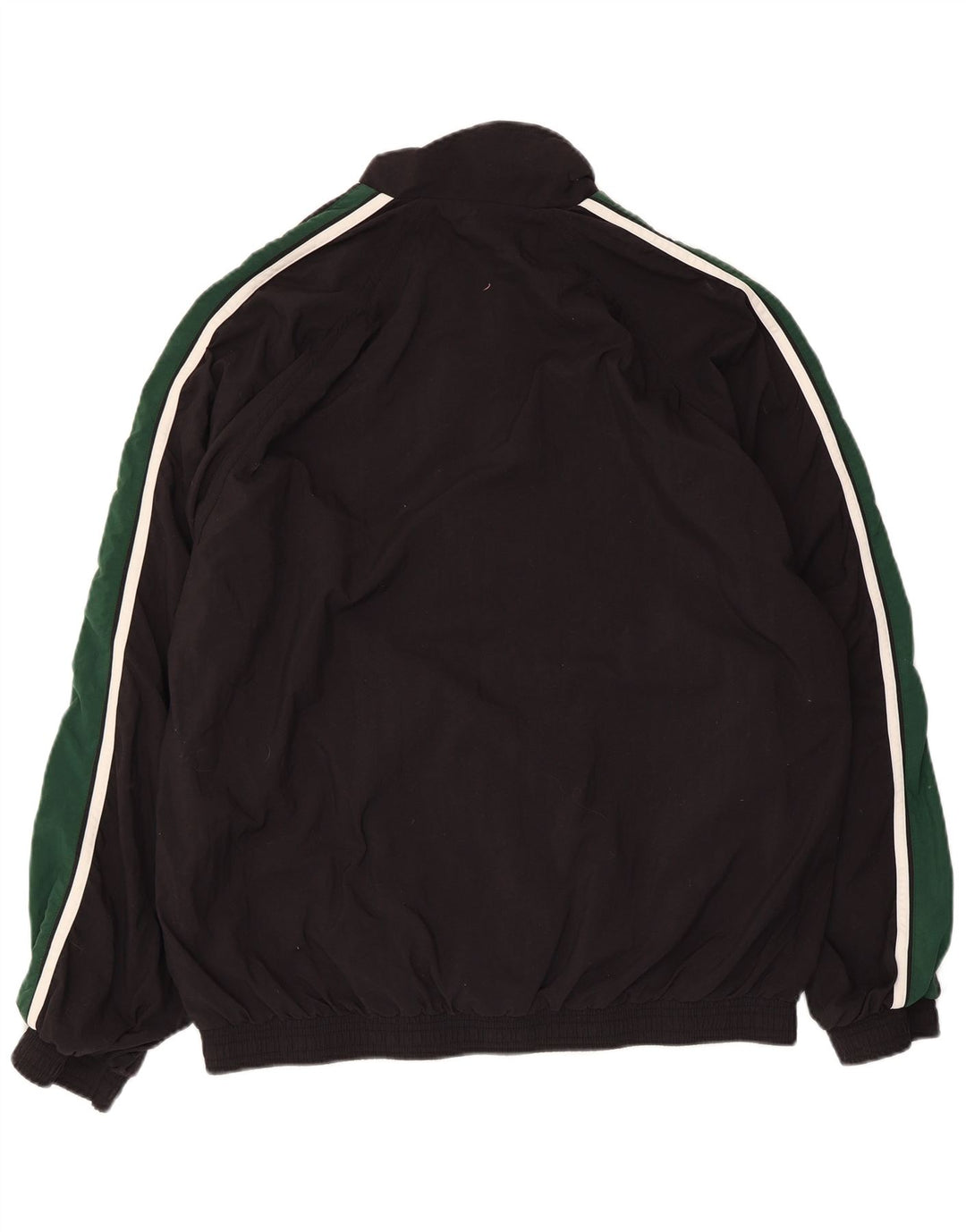 Puma Herren-Trainingsanzug-Top-Jacke, großes schwarzes Farbblock-Polyester