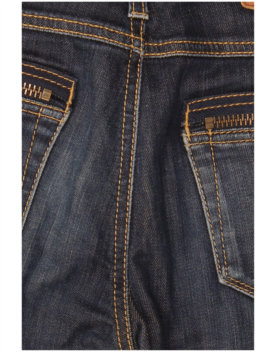 Fornarina Damen Slim Jeans W29 L27 Blaue Baumwolle