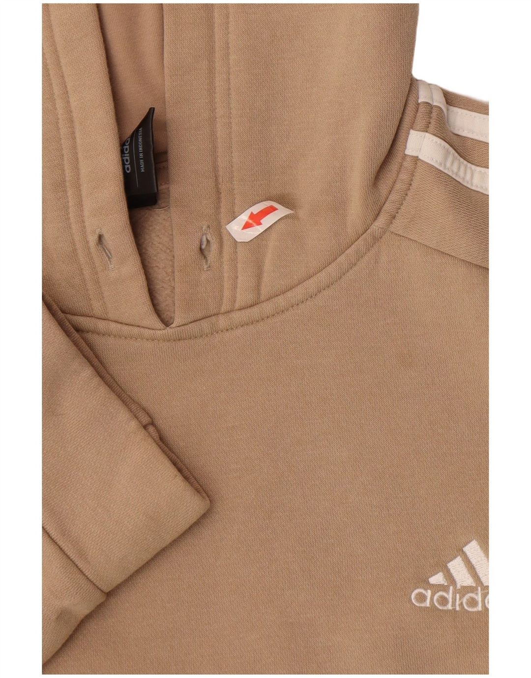 Adidas Herren Kapuzenpullover mittelbeige Baumwolle