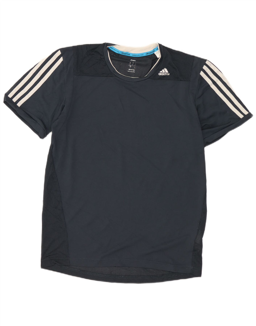 Adidas Herren Climacool T-Shirt Top Small Marineblau Polyester