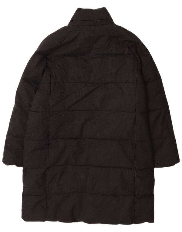 Jack Wills Damen Übergroßer, gepolsterter Mantel, UK 14, Größe L, grau, Polyester