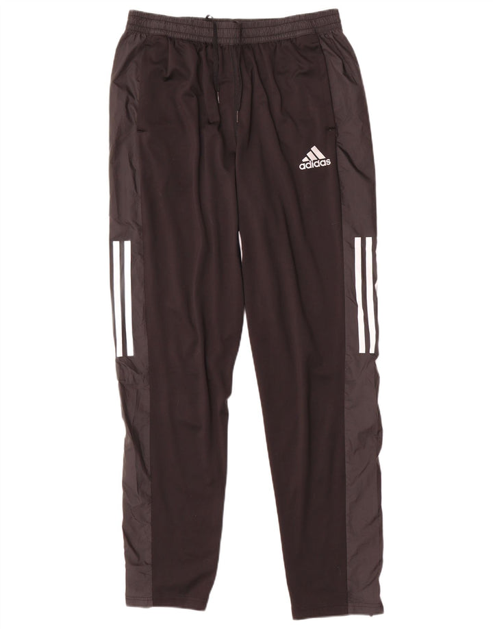 Adidas Herren Aeroready Trainingshose Mittelschwarzes Colourblock-Polyester