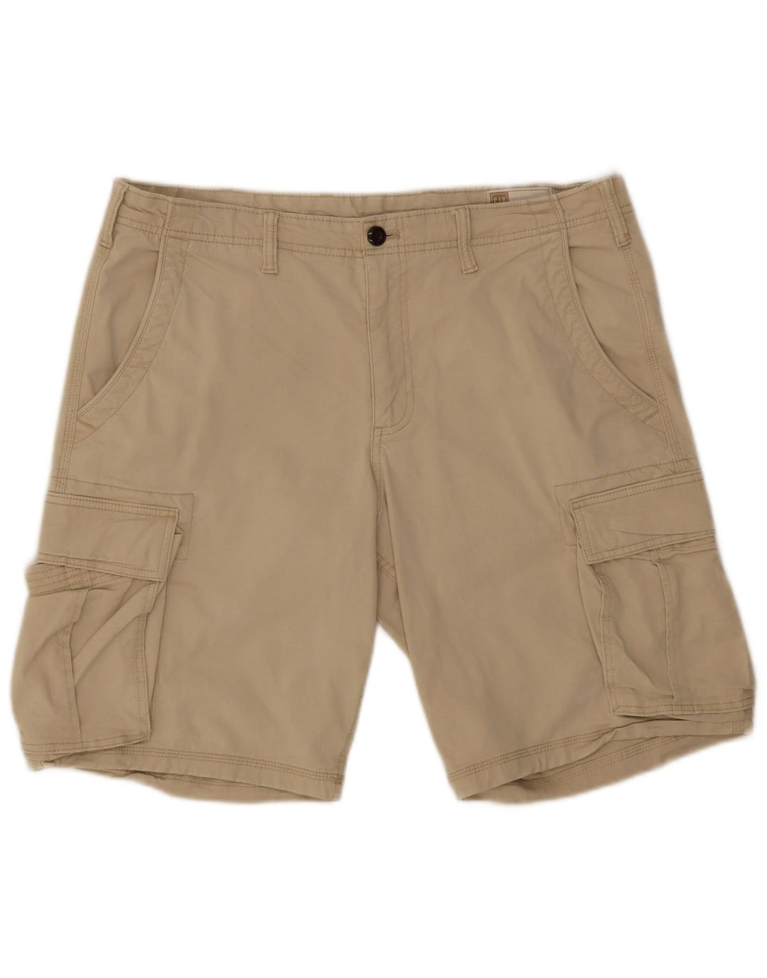 Gap Herren Khakis Cargo Shorts W36 Large Beige Baumwolle