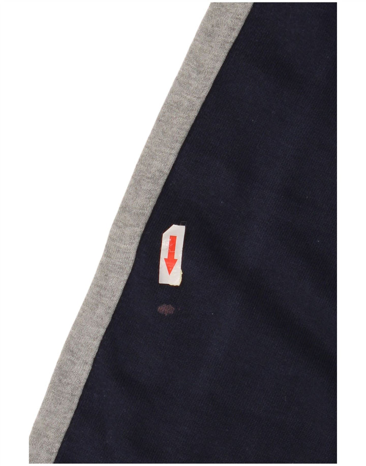 Champion Herren-Sweatshirt mit Grafik, mittelgroß, Marineblau, Farbblock