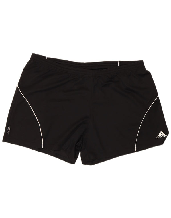 Adidas Damen Climalite Sport Shorts UK 20 2XL Schwarz Polyester