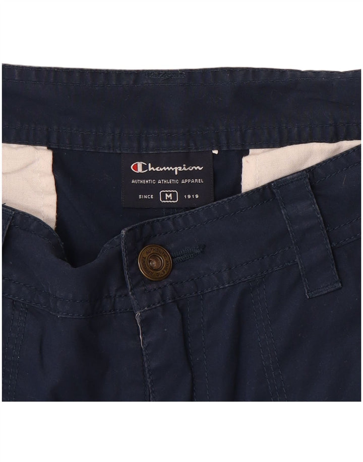 Champion Damen-Chinoshorts mit niedriger Taille, Größe M, W30, Marineblau