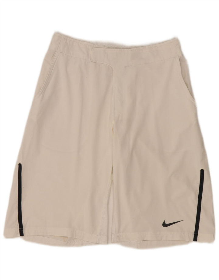 Nike Herren Chino-Shorts, Größe S, W30, Weiß