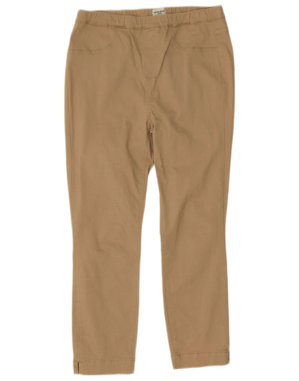 White Stuff Damen Jegging-Hose mit kurzem Schnitt, UK 14, M, W30, L25, Beige