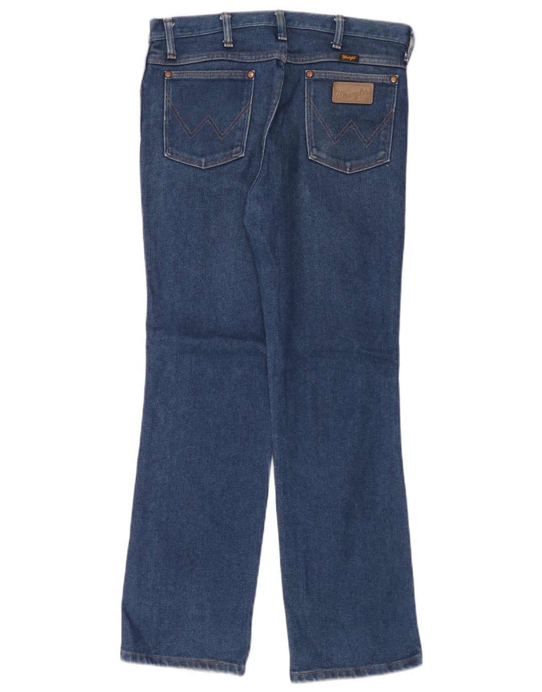 Wrangler Herren Straight Jeans W33 L30 Blaue Baumwolle