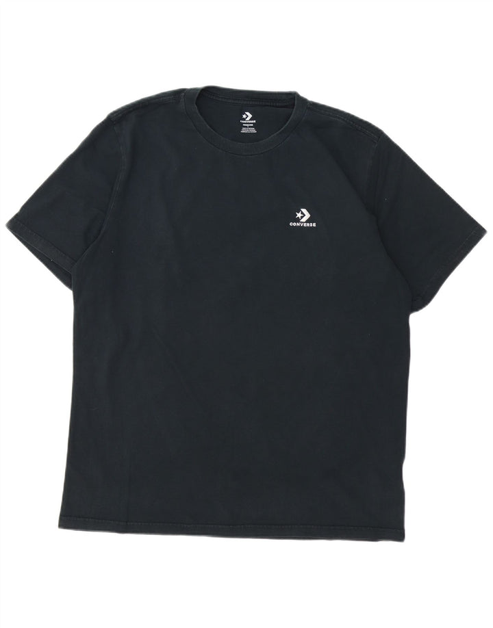 Converse Herren T-Shirt Top Large Schwarz