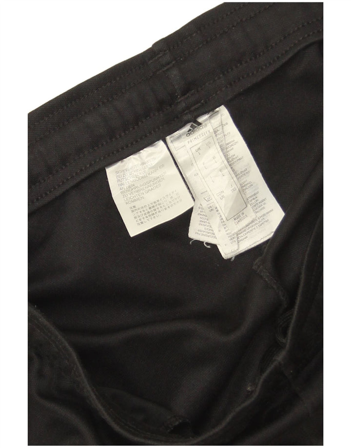 Adidas Herren Aeroready Trainingshose, groß, schwarzes Farbblock-Polyester