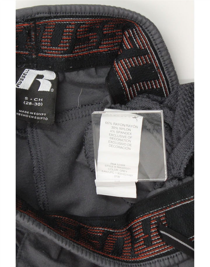 RUSSELL ATHLETIC Womens Tracksuit Trousers UK 8 Small Grey Rayon Vintage Russell Athletic and Second-Hand Russell Athletic from Messina Hembry 