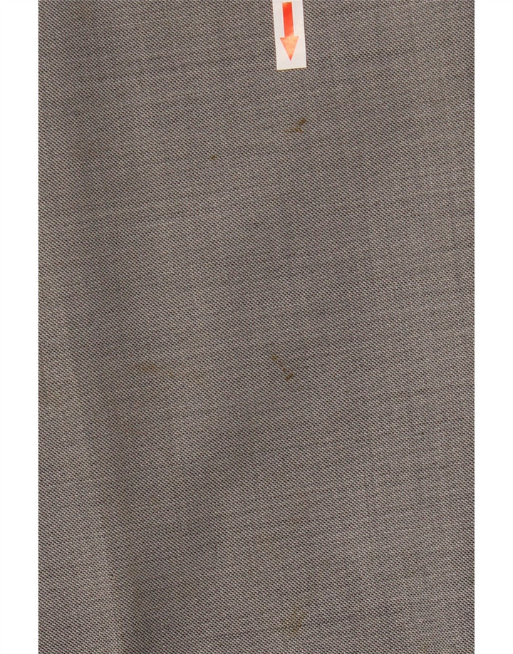 Marks & Spencer Herren-Anzughose, schmal zulaufend, W44, L31, graue Wolle