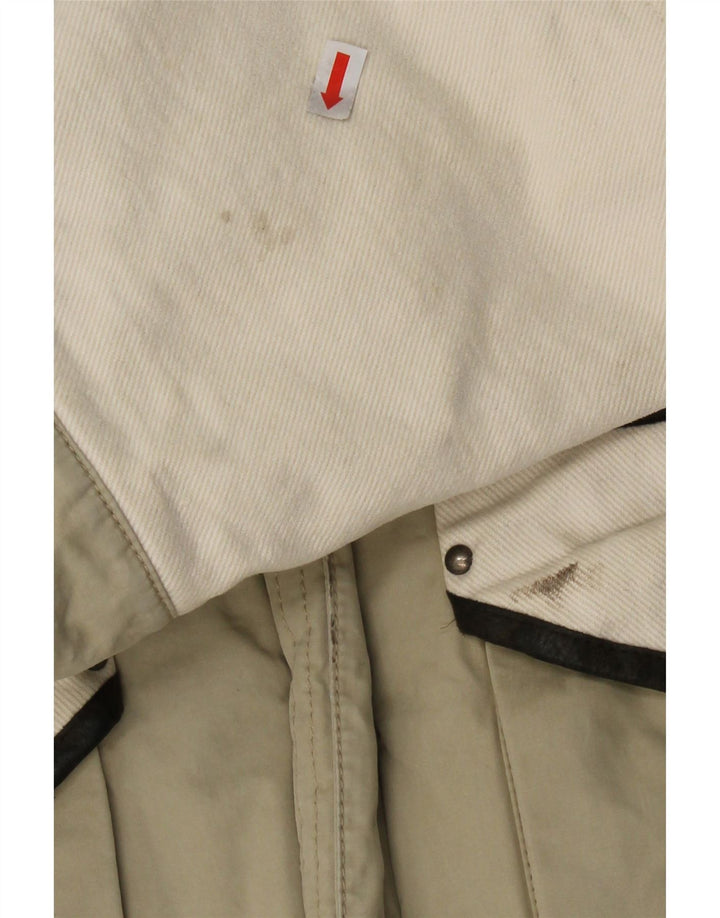 HUGO BOSS Mens Windbreaker Jacket IT 52 XL Beige Colourblock Vintage Hugo Boss and Second-Hand Hugo Boss from Messina Hembry 