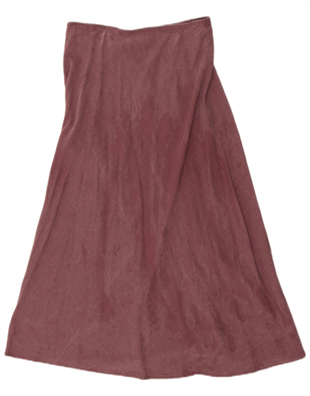 Zara Damen Midirock mit hoher Taille, W28, mittelbraun