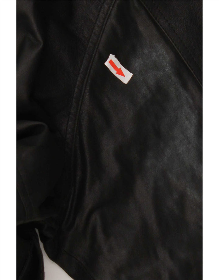 Maze Herren Lederjacke IT 50 Großes schwarzes Leder