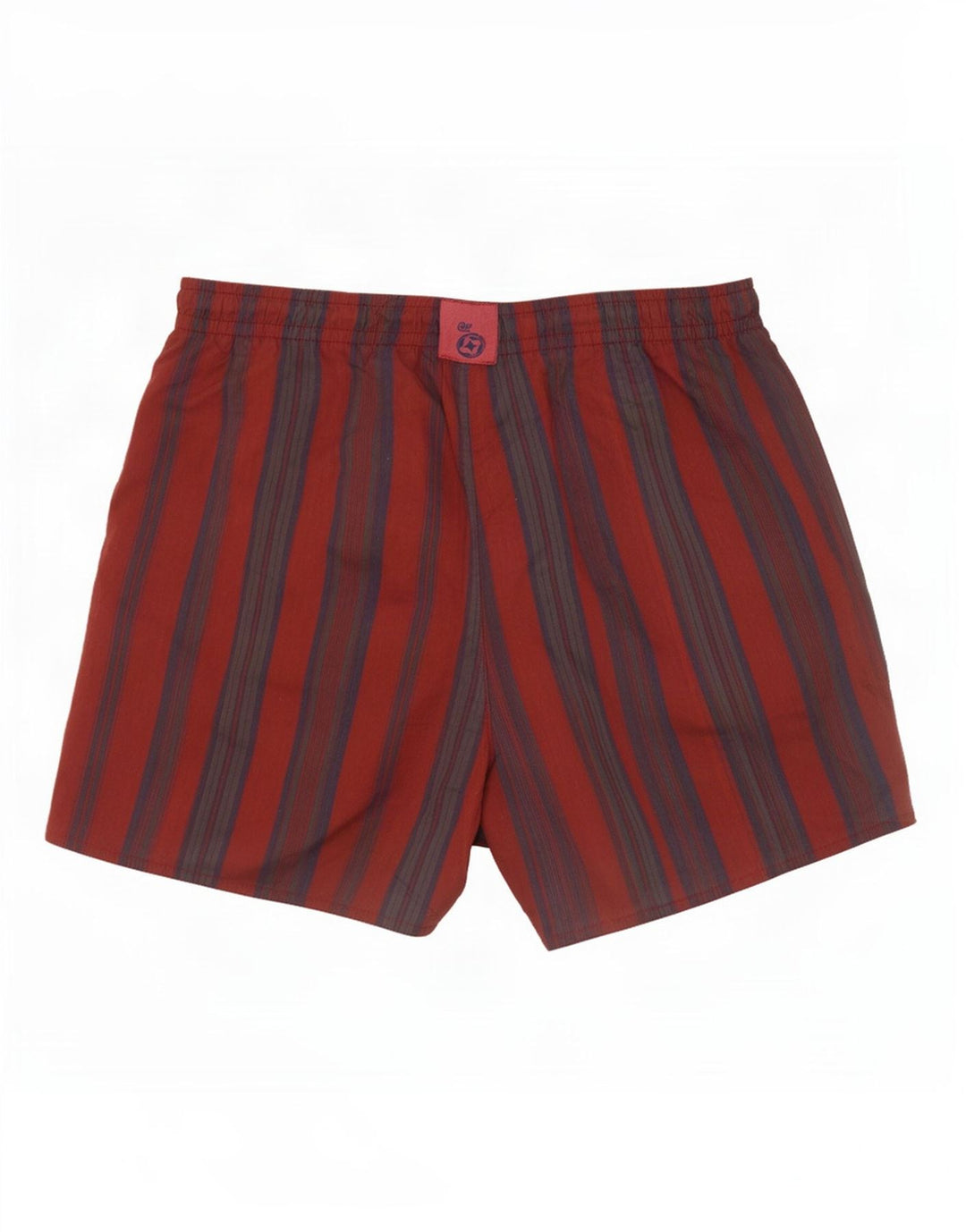 Colmar Herren Badeshorts IT 52 Großes rot gestreiftes Polyamid