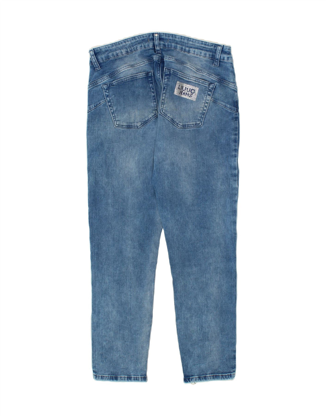 LIU JO Womens Crop Slim Jeans W32 L26  Blue Cotton Vintage Liu Jo and Second-Hand Liu Jo from Messina Hembry 