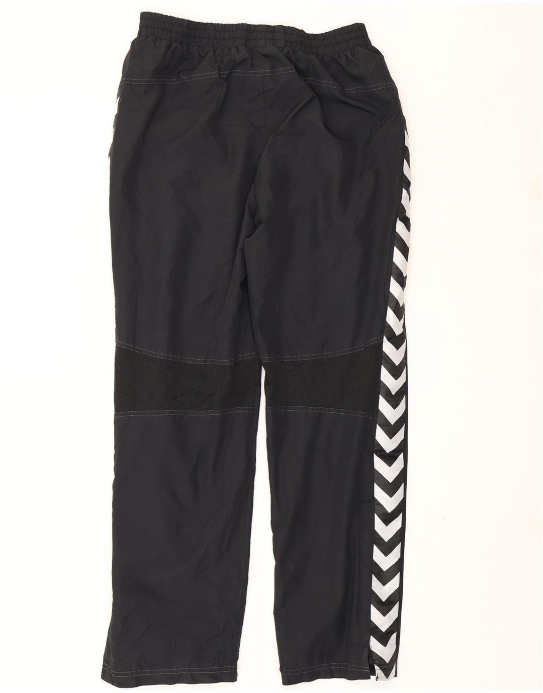 Hummel Herren-Trainingshose mit Grafik, mittelschwarzes Polyester