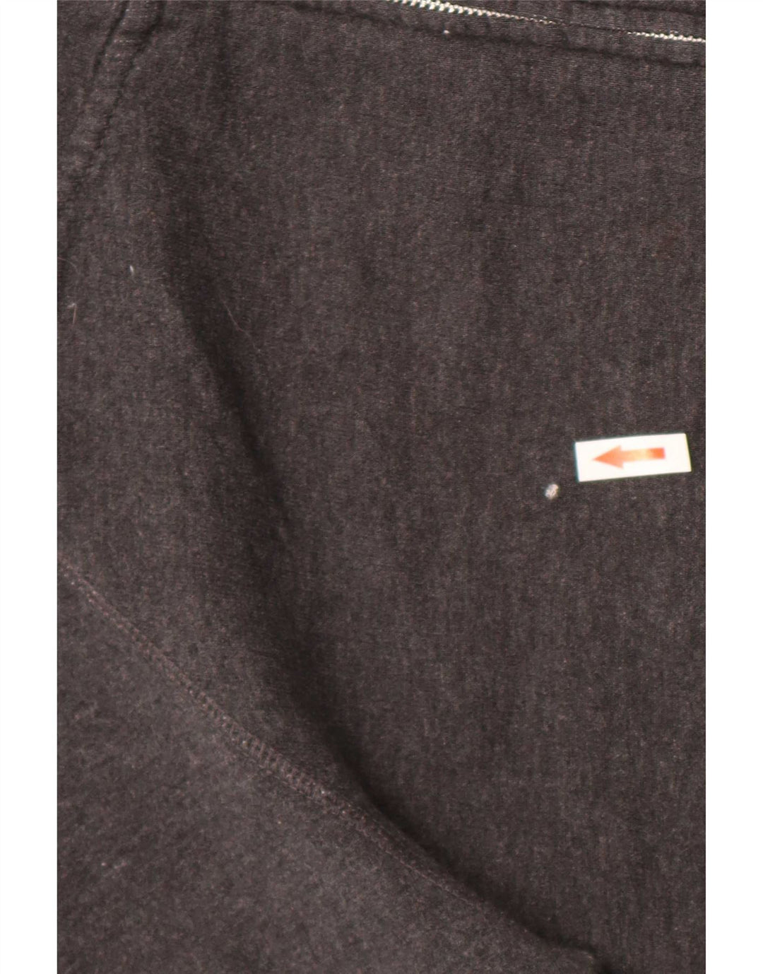 Nike Damen-Trainingsanzug-Top-Jacke, UK 16, große graue Baumwolle