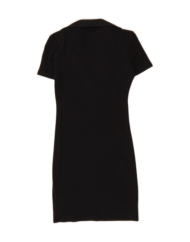 ZARA Womens Polo Dress UK 10 Small Black Vintage Zara and Second-Hand Zara from Messina Hembry 