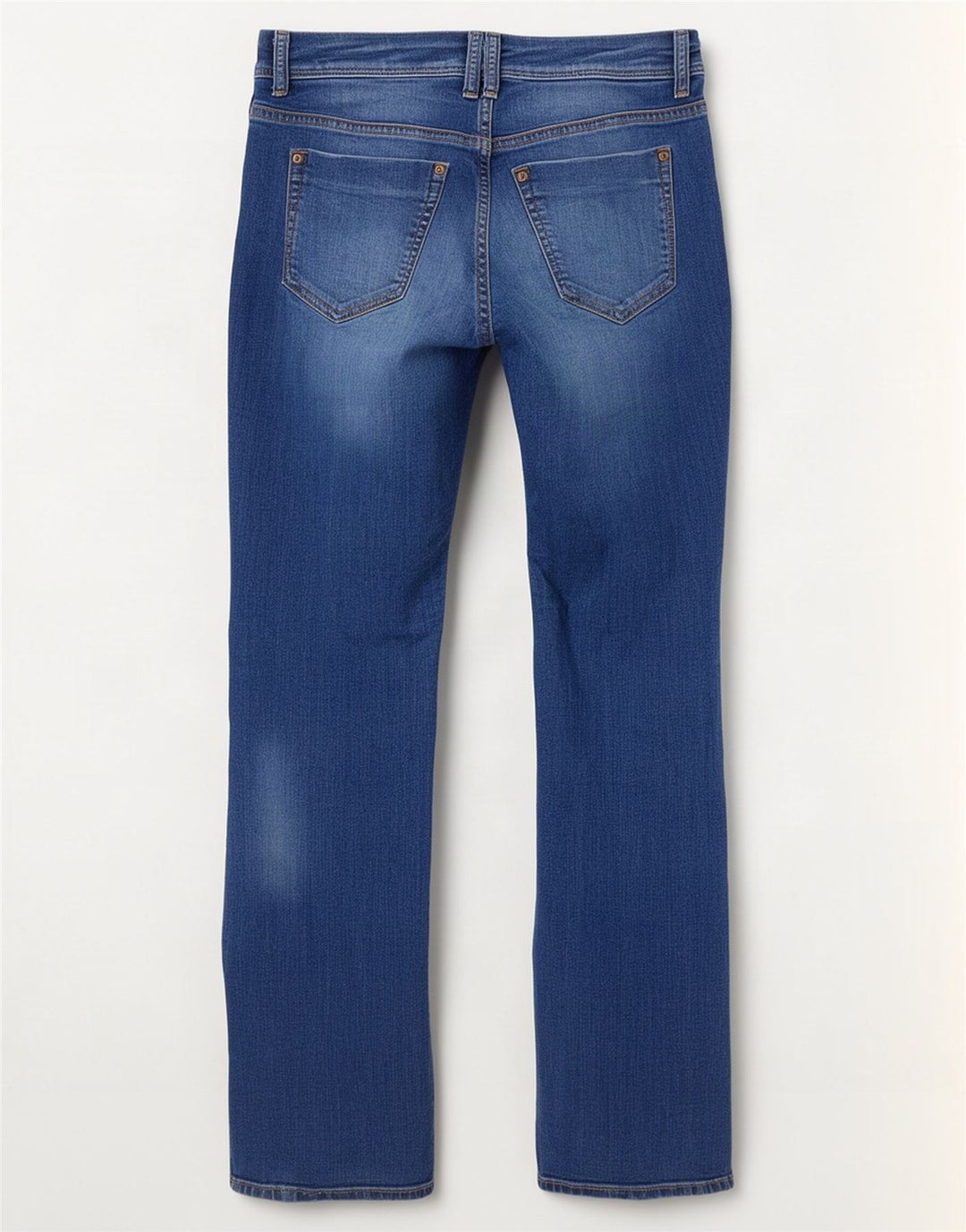 Tommy Hilfiger Damen Bootcut-Jeans W32 L33 Blau