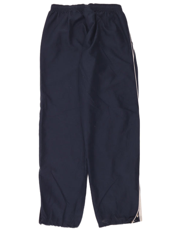 Reebok Herren-Trainingshose mit Grafik, groß, marineblaues Polyester