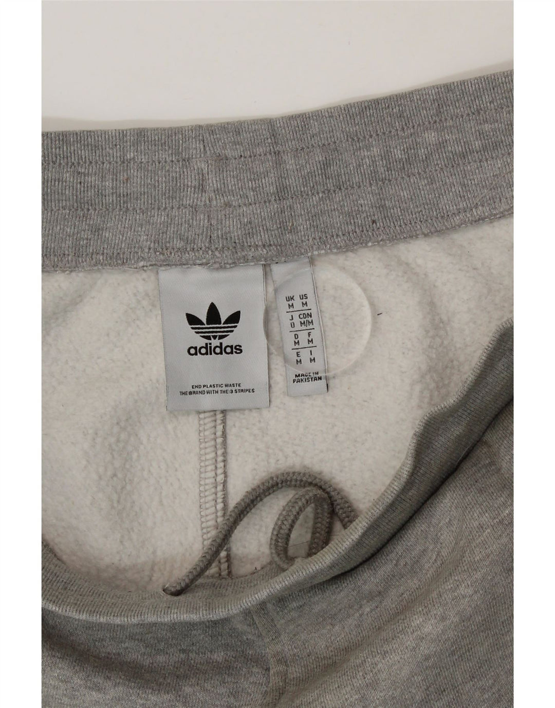 Adidas Herren Trainingshose Jogger mittelgraue Baumwolle
