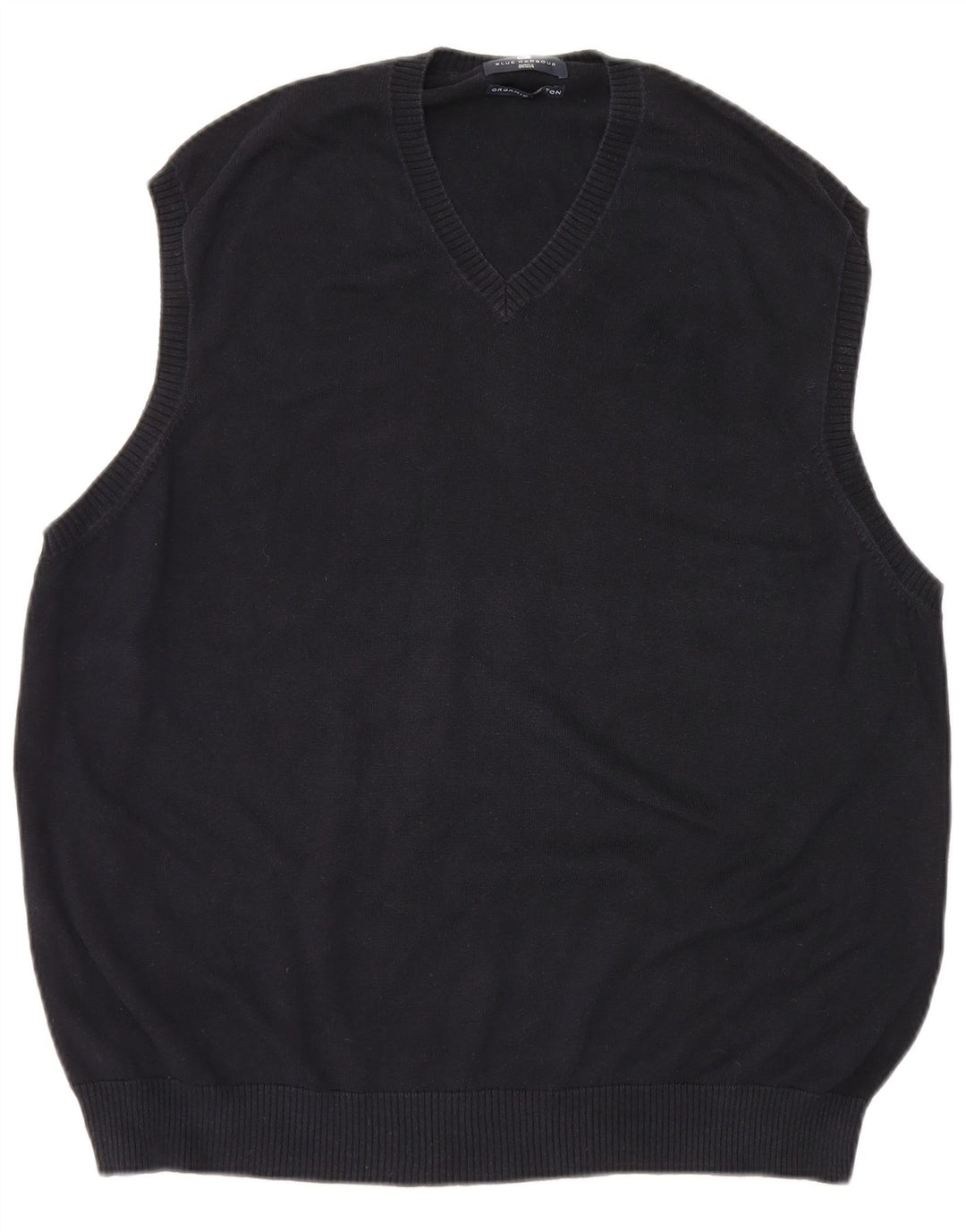 Marks & Spencer Herren Blue Harbour Weste Tanktop 2XL Marine Baumwolle