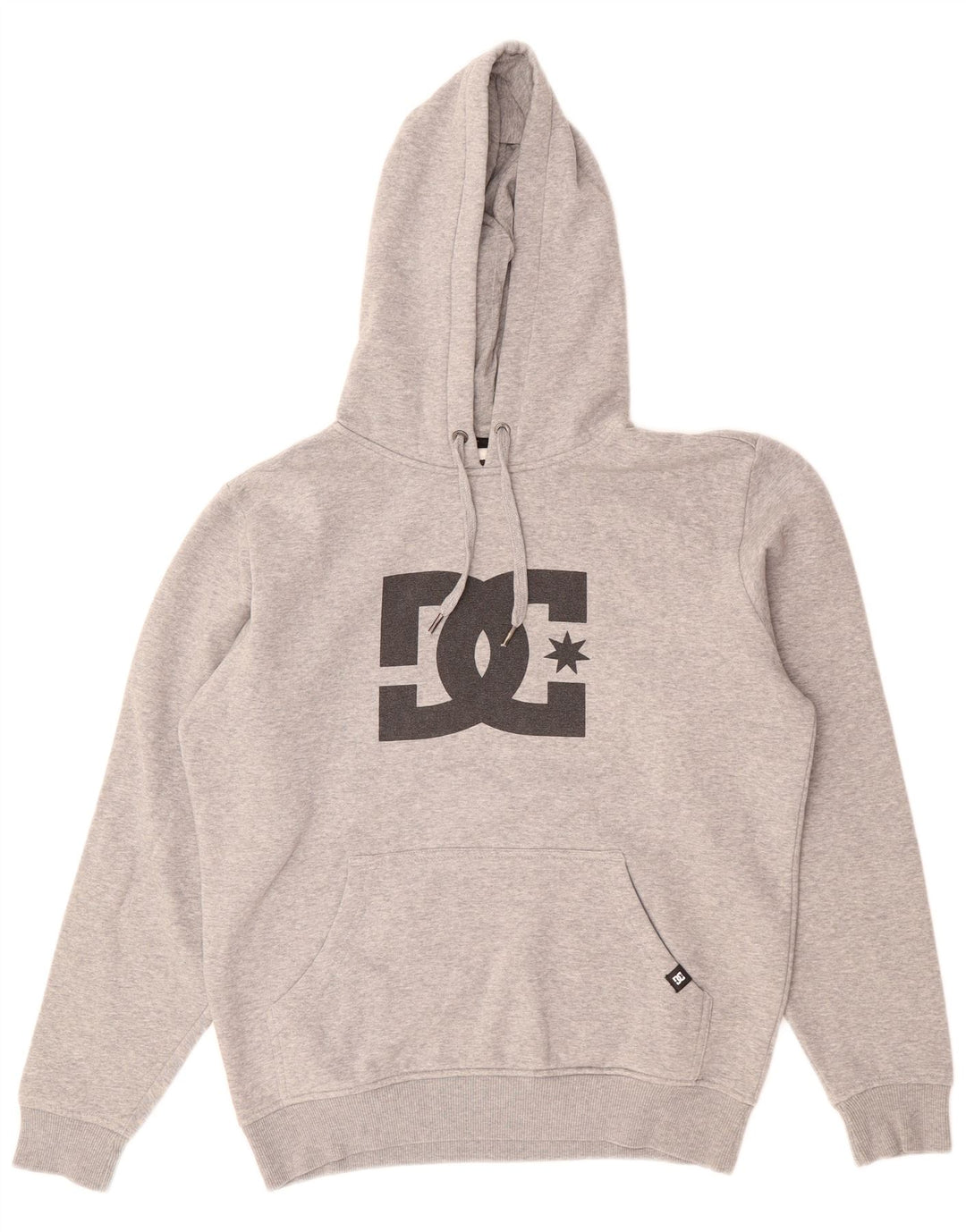 DC Herren-Kapuzenpullover mit Grafik, Größe S, Grau, Baumwolle