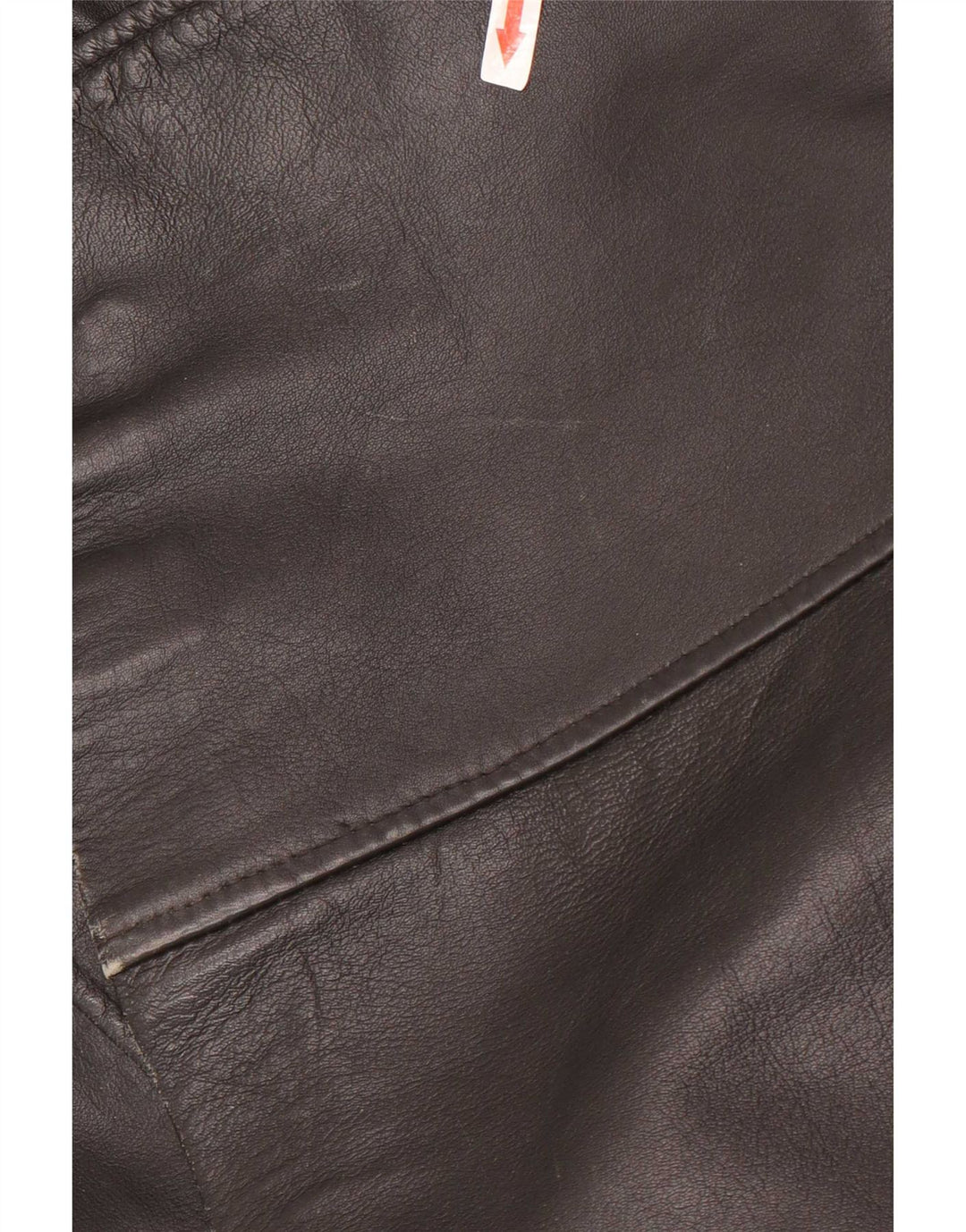 Gipsy Damen Trenchcoat UK 18 XL Schwarzes Leder
