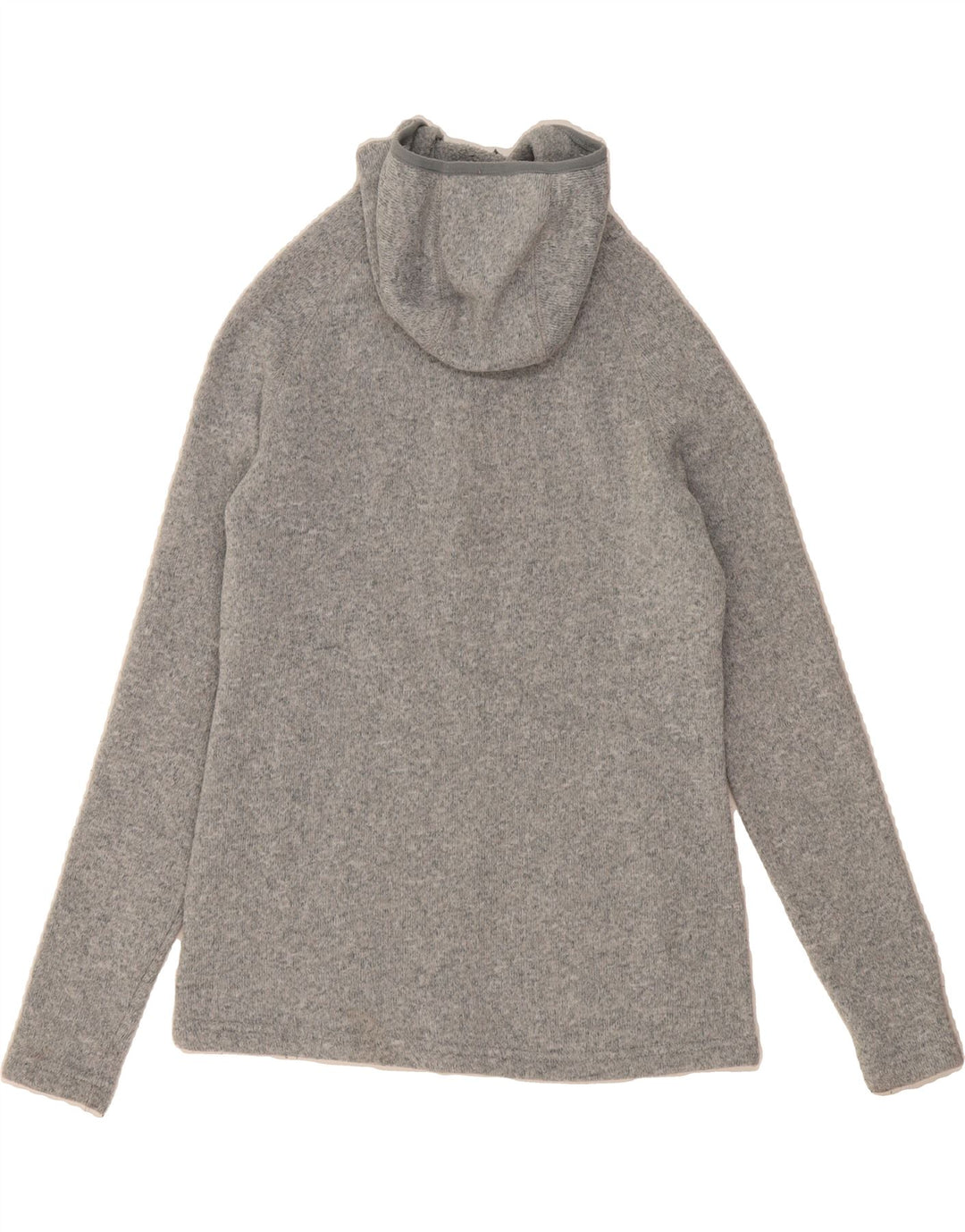 MOUNTAIN WAREHOUSE Womens Zip Hoodie Sweater UK 10 Small  Grey Polyester Vintage Mountain Warehouse and Second-Hand Mountain Warehouse from Messina Hembry 