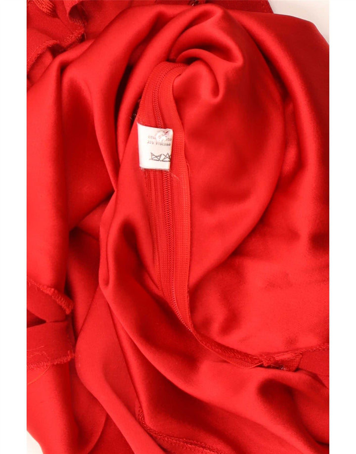 Luisa Spagnoli Damen Cami Top IT 44 Mittelrotes Acetat
