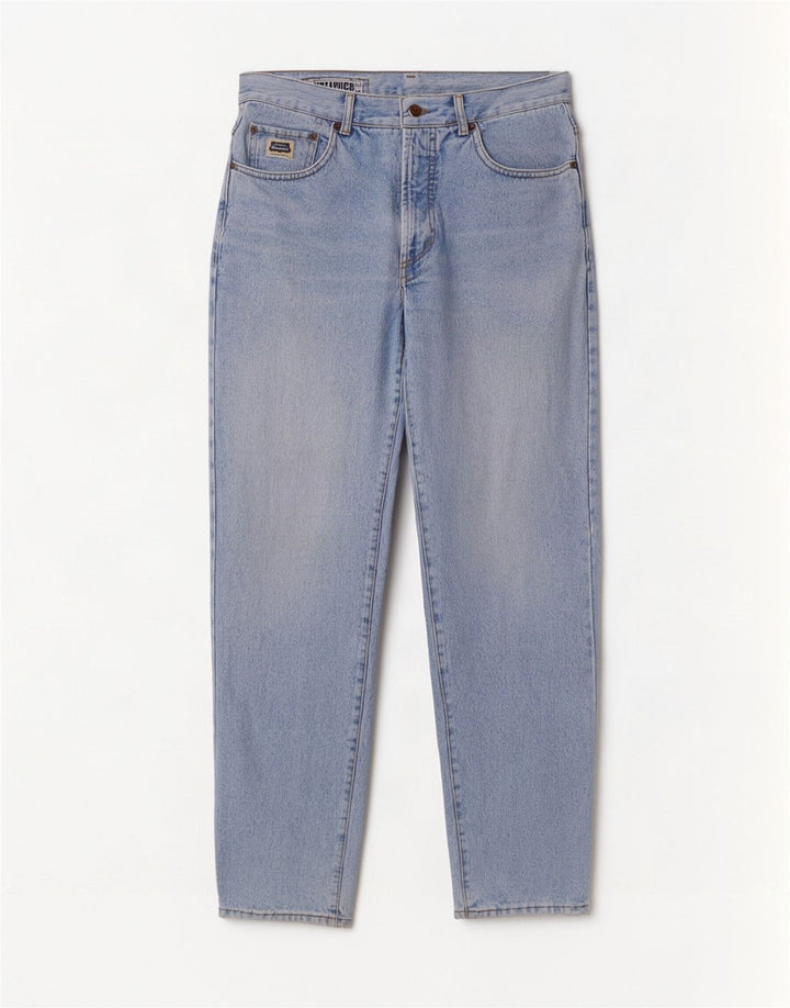 Cassuci Herren Straight Jeans IT 48 Medium W30 L32 Blaue Baumwolle